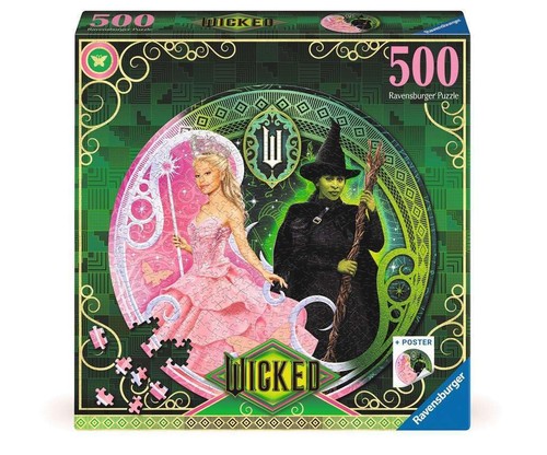 Puzzle rond 500 pièces - rond, une