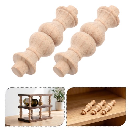 Lot balustres en bois - 12,