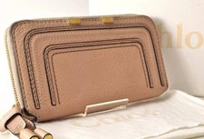 Chloé long portefeuille cuir - long,