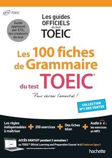 Les 100 fiches grammaire - fiches, du