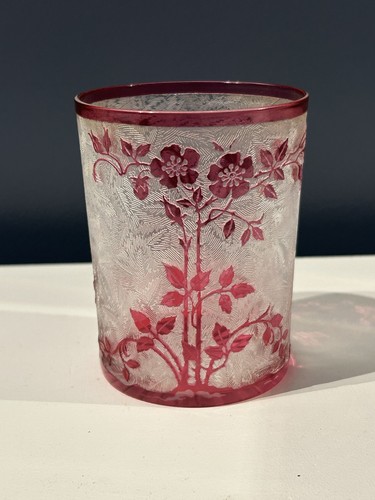 Verre dents cristal de - à,
