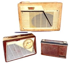 LOT DE 3 ANCIENS POSTES RADIOS