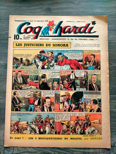 Coq hardi 130 - marijac, les