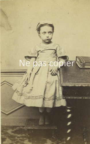 Enfant vers 1860 cdv par - vers,
