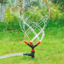 X Arroseur De Pelouse Rotatif 360° Irrigation Automatique Jardin 15 Buses Cir