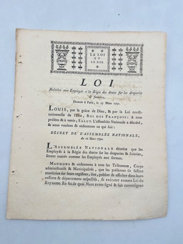 Decret relative aux employés - {decret}relative,