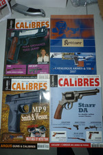 4 revues - guns & calibres  -