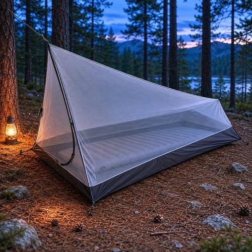 Tente solo mesh base noire - en,