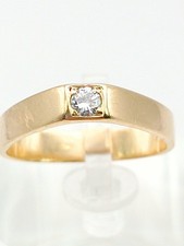 Bague triangle or 18 - bague,