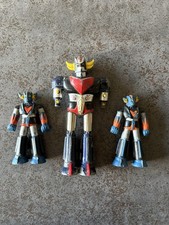 Lot Figurine Goldorak Métal Poly Fabianplastica Vintage Robot 