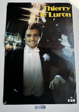 Affiche (60x40) - Thierry Le Luron - CBS - Imprimerie Rivier