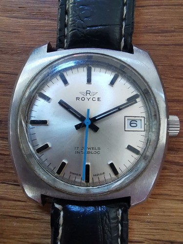 Royce incabloc date montre - royce,