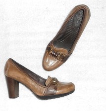 SPIRAL escarpins cuir bicolore