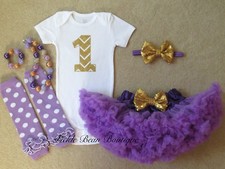 Girl 9 12 18 24 mo Purple Gold