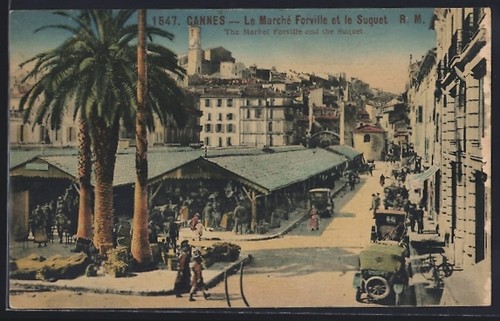 Cpa cannes marché - cpa,