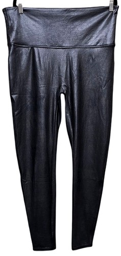 Spanx simili cuir taille haute - simili,