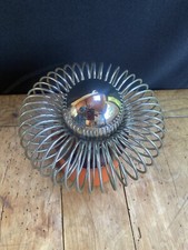 Lampe Ressort Orange Vintage Oxar Années 70,