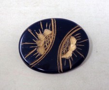 Superbe broche ancienne - Décor fleurs - Broche vintage