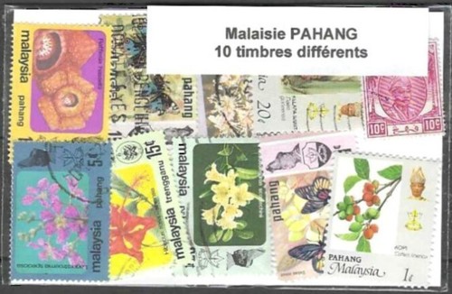 Malaisie pahang timbres - 10,