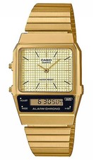 Casio montre doré analogique - casio,