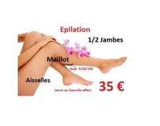 Epilation cire basse température forfait femme institut princesse juan les pins 