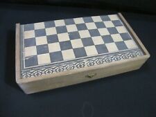 Ancien jeu en bois Backgammon