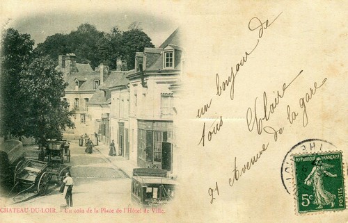 Carte montval sur loir - carte,