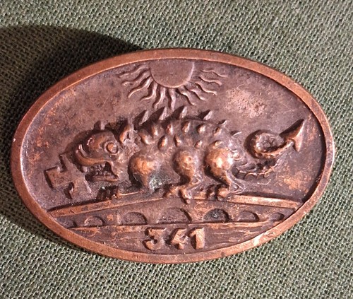 Insigne 341 régiment - ri,