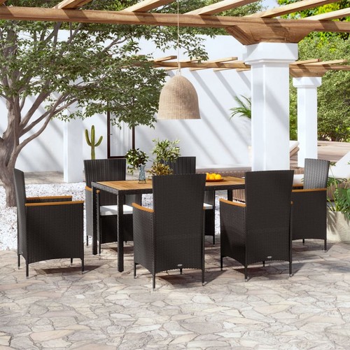 Mobilier jardin 9pcs dessus - jardin,