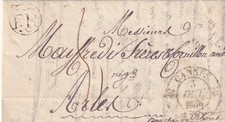 Lettre 1836 cannes vers - 1836,