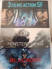 Action SF-Coffret 3 Films 2067 + Monsters of Man + Blackout DVD NEUF