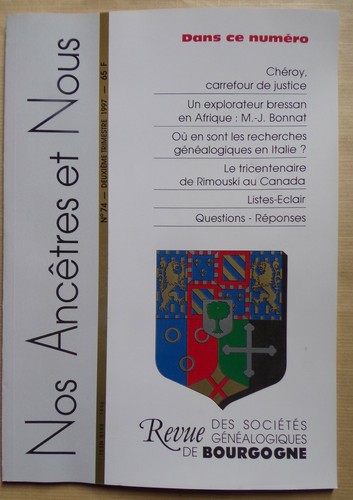 Nos ancêtres et - ancêtres,