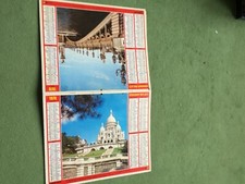 CALENDRIER ALMANACH PTT 1978