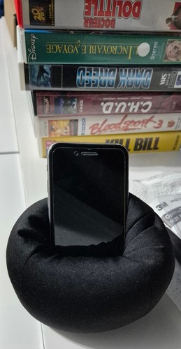 Support téléphone coussin - téléphone,