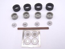 ALEZAN MODELS . ACCESSOIRES 1/43 . SET DE 4 ROUES JANTES BMW ALPINA .