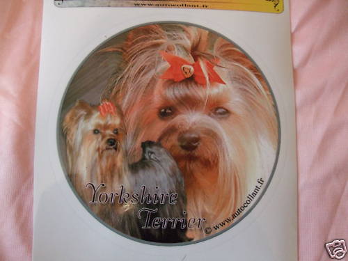 Autocollant motif chien - 1,