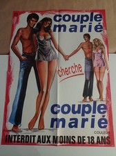 Affiche film érotique couple