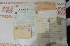 VIEUX courriers TRACTEUR LABOURIER - MOUCHARD - FRANCE