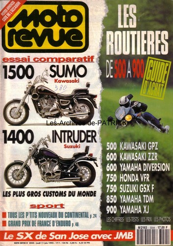 Moto revue 3044 kawasaki - 3044, 1500