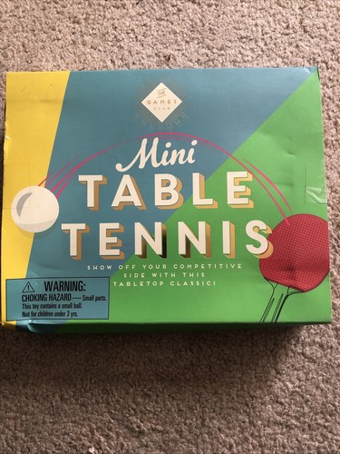Mini table tennis - table, pong