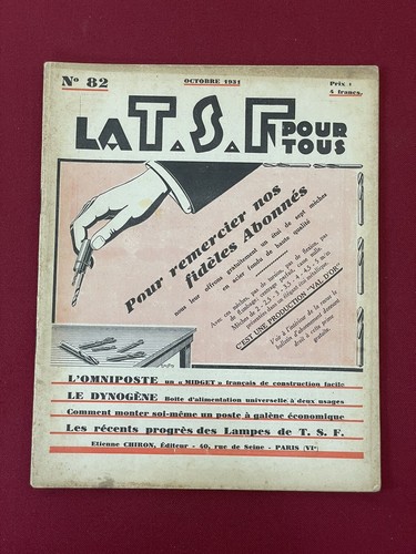 Revue magazine livre - magazine, ancien