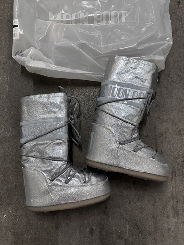 Moon boot icon glitter boots - glitter,