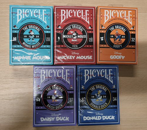 Jeu cartes bicycle disney - jeu,