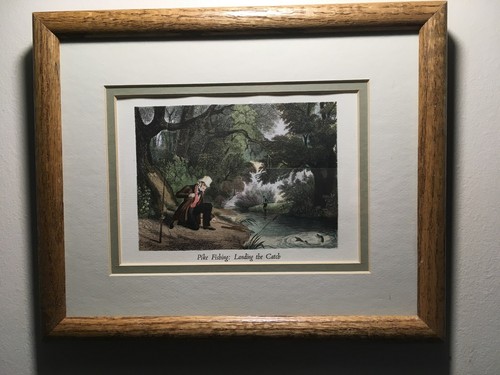 Framed fine antique color - framed,