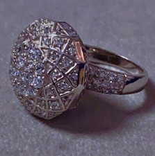 Magnifique grosse bague argent