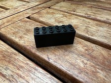 LEGO Black Brick Modified 2x6x2 Weight Bottom Openings 73090a Set 7730 7727 7745