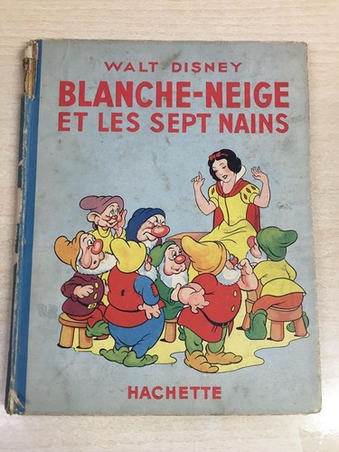 Livre blanche neige - livre, et