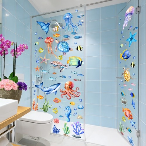 Autocollants animaux marins