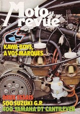 MOTO REVUE 2298 YAMAHA DT 400 SUZUKI RG 500 KAWASAKI KH 400 S3 Triumph 750 1976