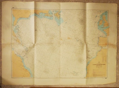 Cartes marine atlantique nord - marine,